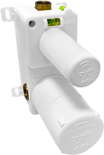 Unterputz Rohbauset 2-Wege-Umschalter