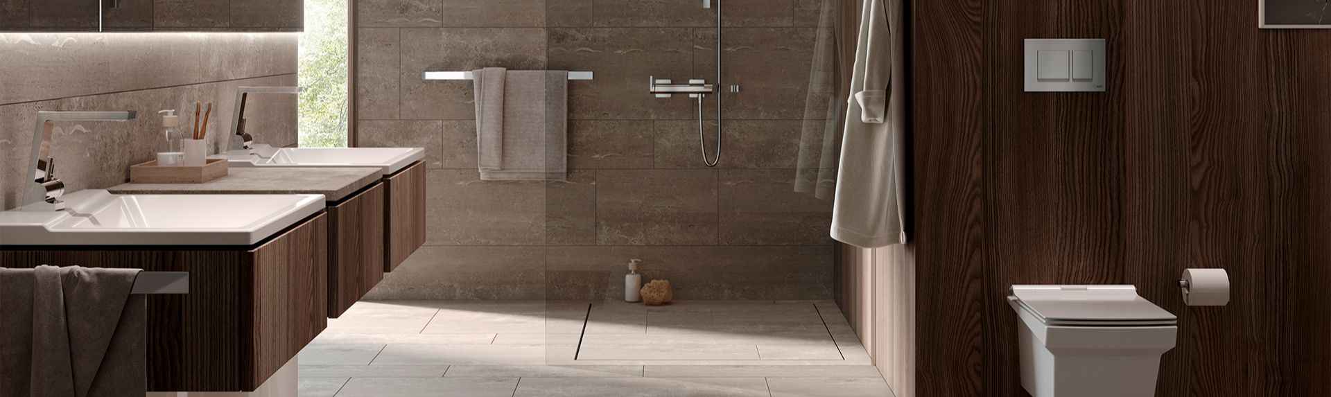 UP-Armatur 2-Wege-Umschalter Duschkopf und Handbrause Chrom 102167215DE-YDE